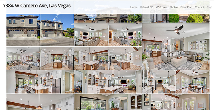 Property Website example